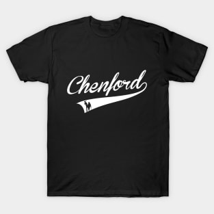 Chenford baseball (white text) | The Rookie T-Shirt